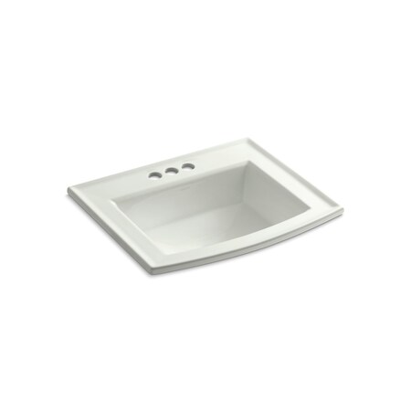 Kohler Archer Drop-In Bathroom Sink With 4" Centerset Faucet Holes 2356-4-NY
